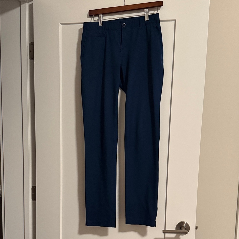 Women’s Navy Under Armour Golf Pants